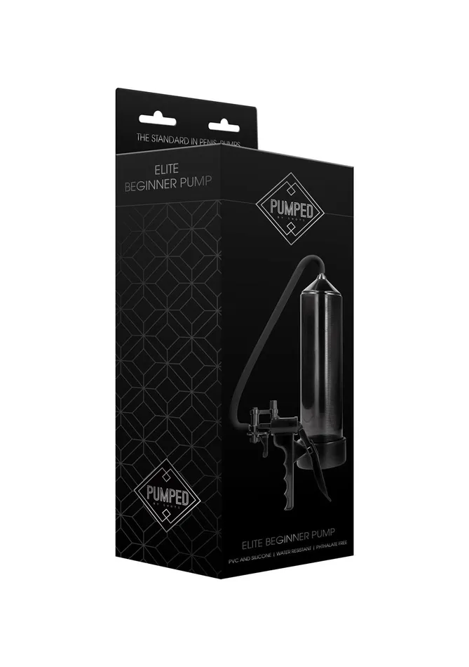 Anal Shots Pumped Elite Beginner Pump Black
