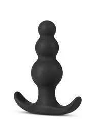 Male Sex Toys onestopadultshopau Anal Adventures Platinum Beaded Plug