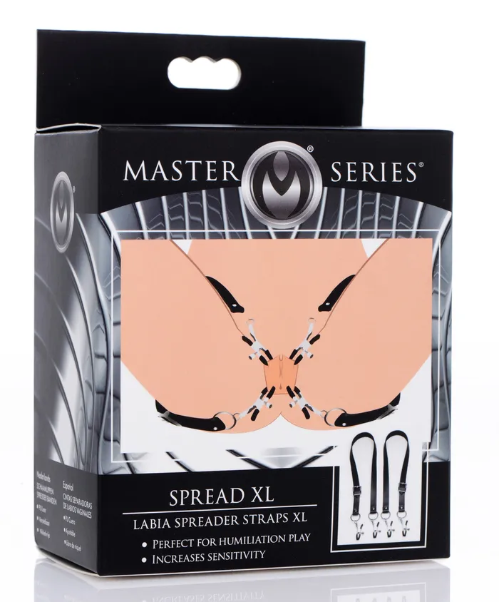 Male Sex Toys XR Brands Spread XL Labia Spreader Straps