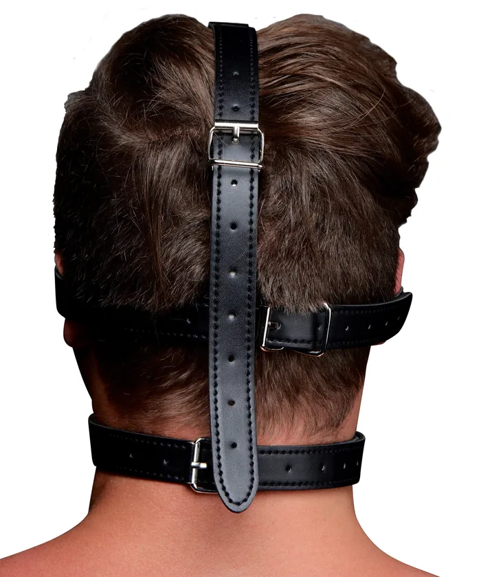 XR Brands Vibrators Blindfold Harness and Red Ball Gag